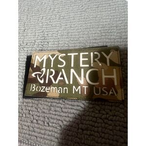 MYSTERY RANCH Bozeman MT USA Hook & Loop Reflective Patch